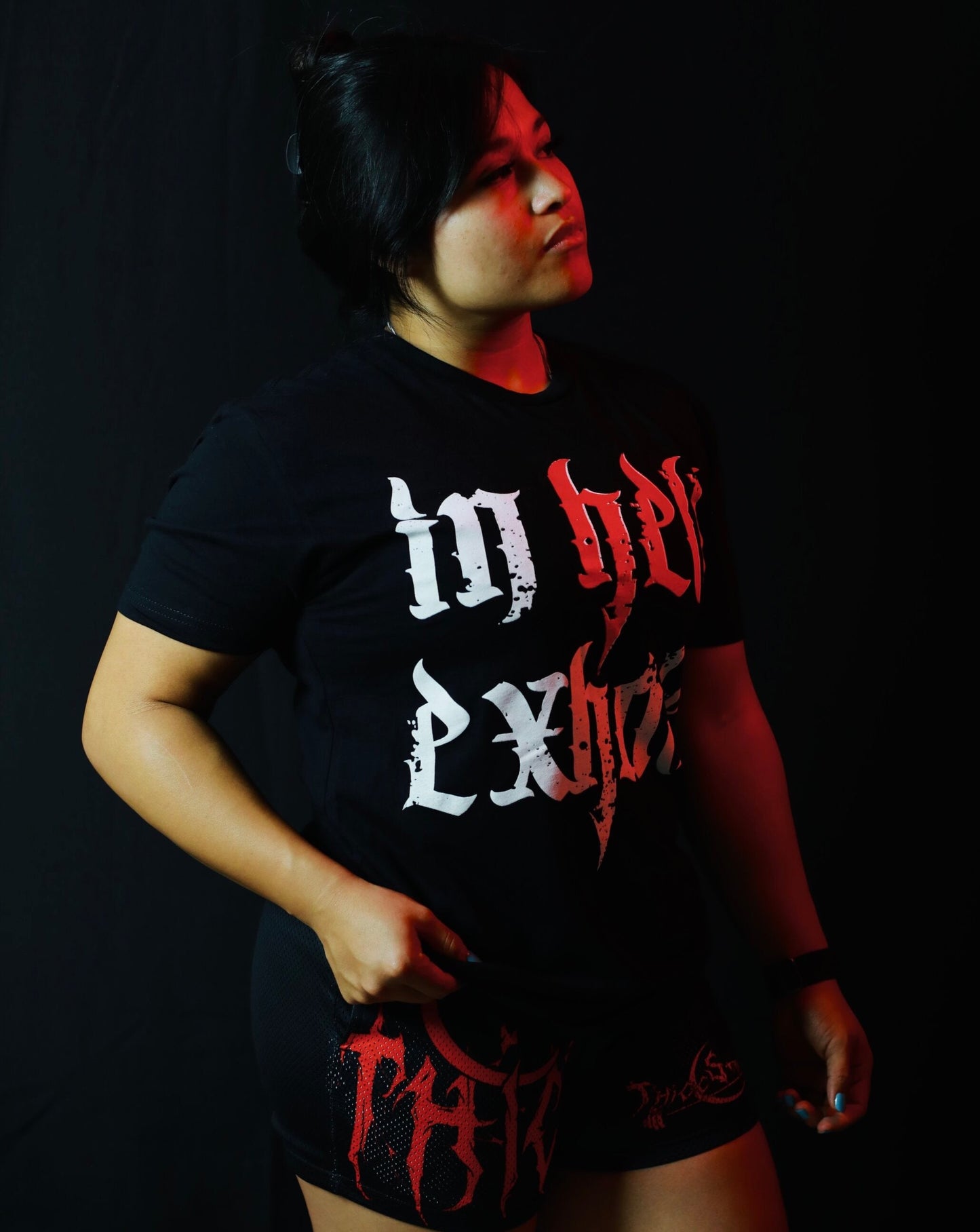 In Hell Exhale Grip Tee "Black"