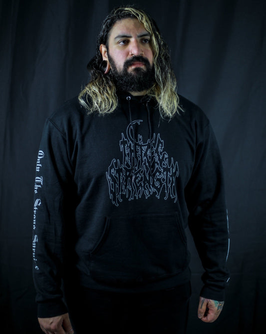 “Outline” Hoodie Black